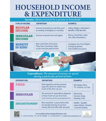 Household Income and Expenditure Poster